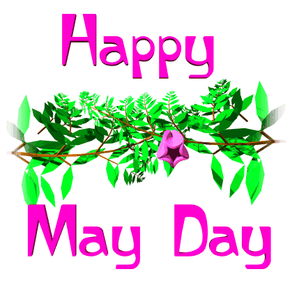 Happy May Day 2023 3D GIF
