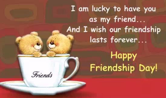 Friends Forever Greeting Card for Friendship Day 2023