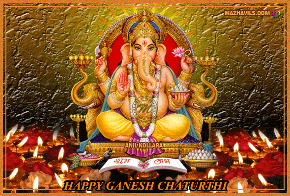 Happy Ganesh Chaturthi 2022 GIF for Whatsapp