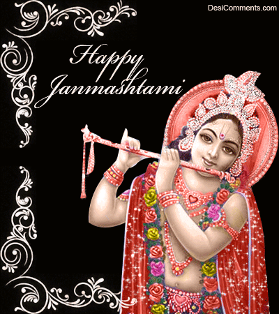 Happy Janmashtami 2023 GIF for Facebook