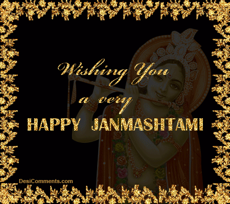 Happy Janmashtami GIF Free Download