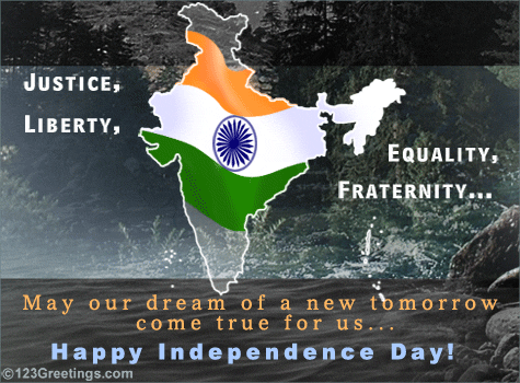 Independence Day 2022 Greeting Card