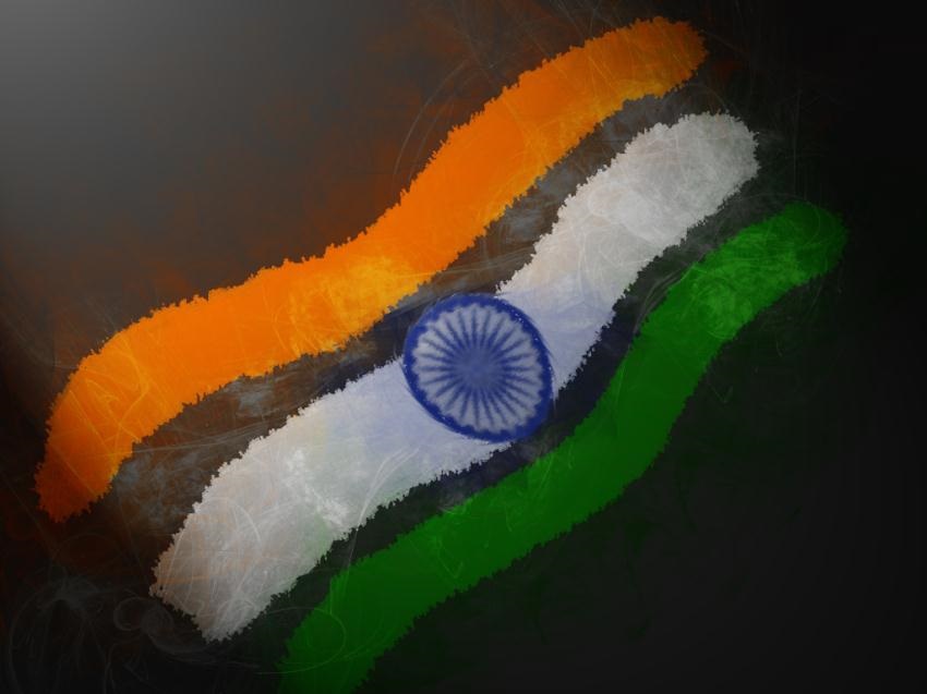 Indian flag HD Wallpaper for Desktop