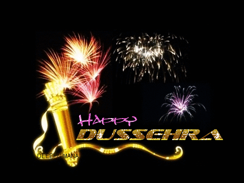 Happy Dussehra GIF free download