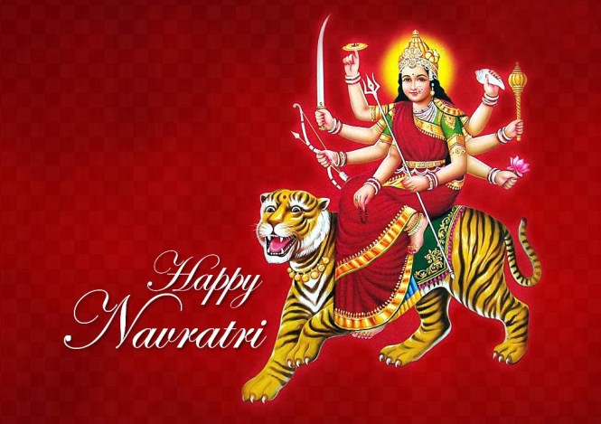 Happy Navratri 2023 Wallpaper for desktop