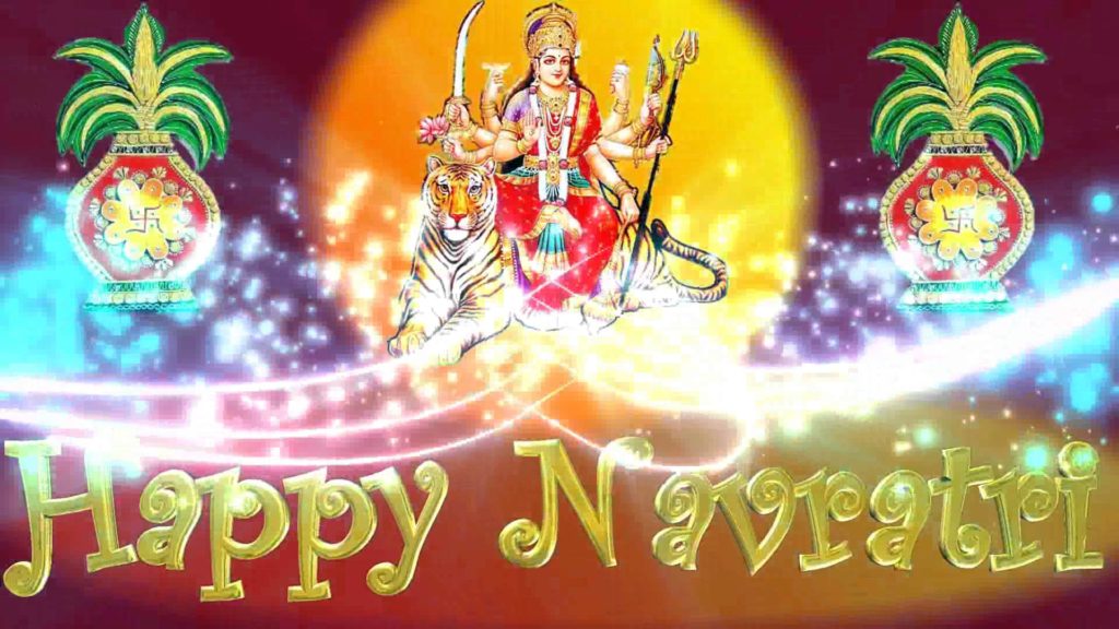 Happy Navratri 2019 Wallpaper free download