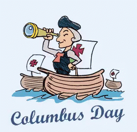 Columbus Day 2022 GIF for Whatsapp