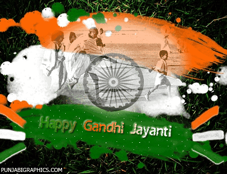 Gandhi Jayanti 2023 Animation