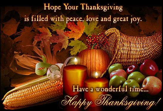 Free Happy Thanksgiving Day Greeting Cards 2023
