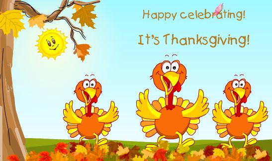 Thanksgiving Day Turkey Fun Ecards 2021