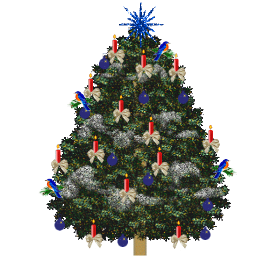 Christmas Tree GIF for Facebook