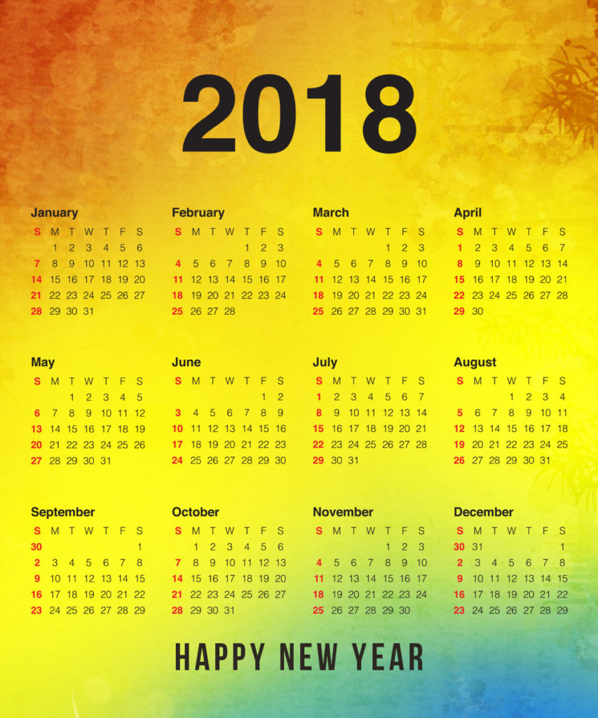 New Year 2023 Calendar
