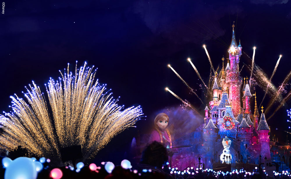 New Year 2022 Eve Firework at Paris
