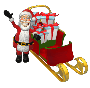 Santa Claus GIF for Facebook