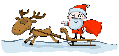 Santa Claus Glitter GIF