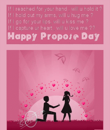 Propose Day 3D GIF