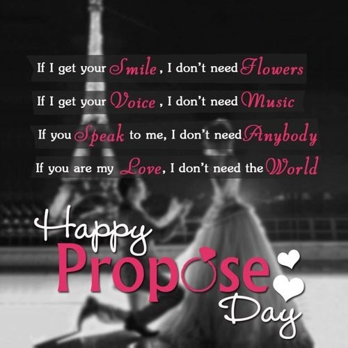 Propose Day Images for Crush, Girlfriend & Boyfriend