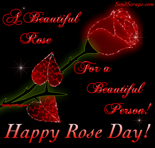 Rose Day 3D GIF