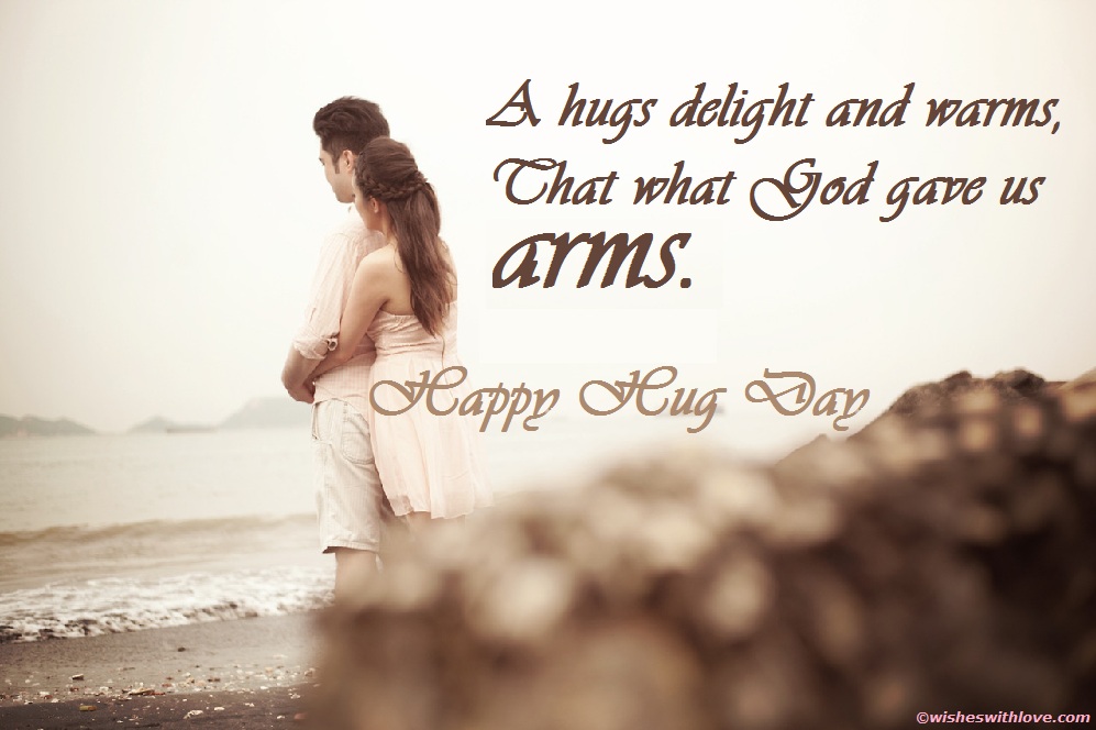 Hug Day 2024 Greetings & Quotes