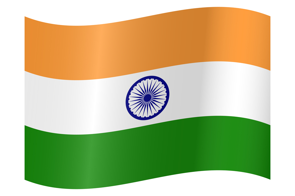 Indian flag Waving