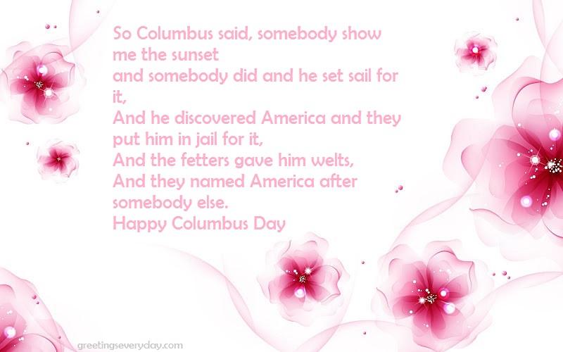 Columbus Day 2022 Greetings