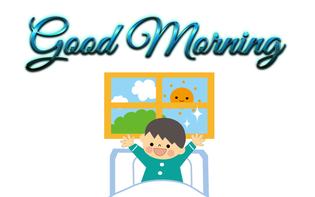 Good Morning Stickers for Kids