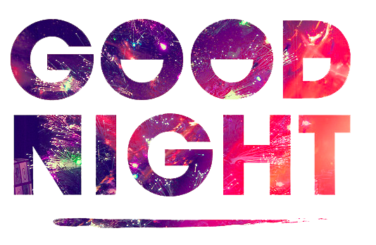 Good Night Sticker's for Hike