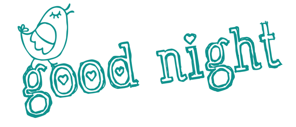 Good Night Stickers for Lovers