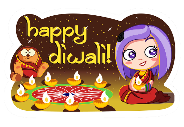 Happy Deepavali Stickers
