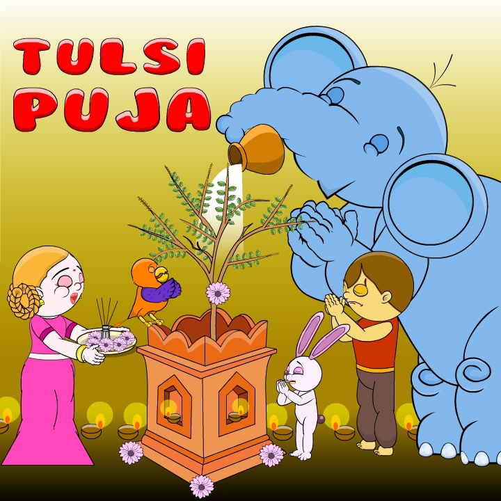 Tulsi Vivah Puja Wishes & Whatsapp Status