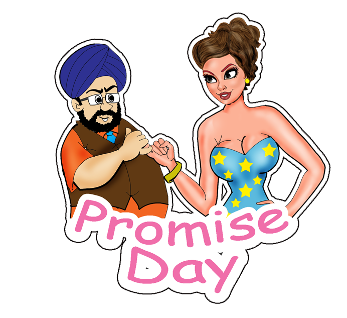 Promise Day Stickers for Whatsapp