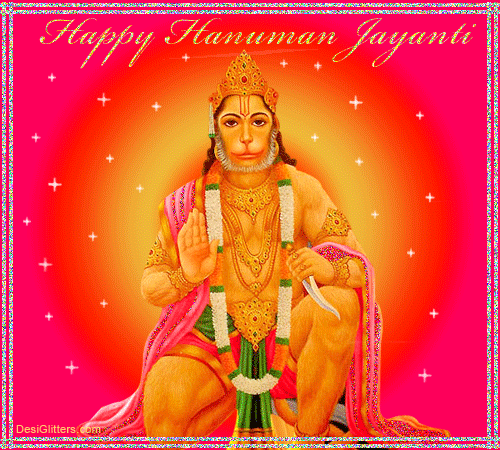 Hanuman Jayanti GIF for Whatsapp