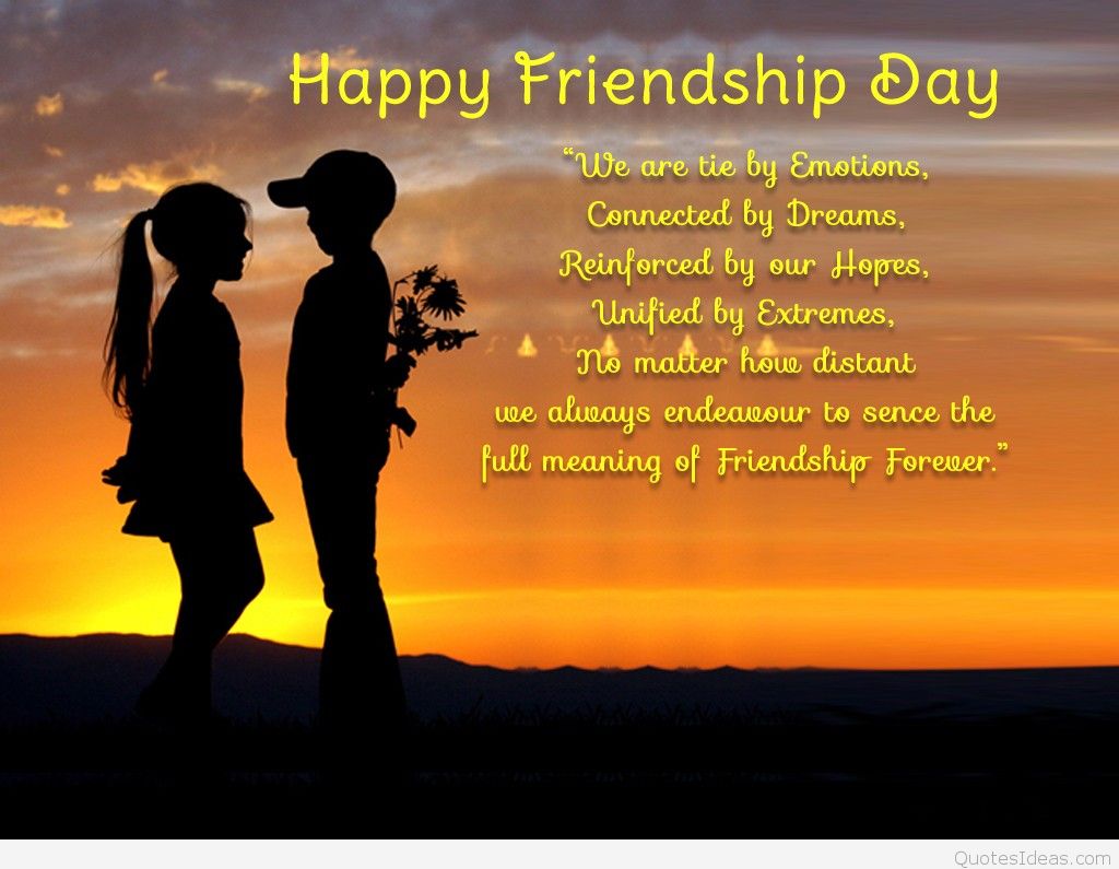 Happy Friendship Day Quotes For Girlfriend, Boyfriend, Wife ...