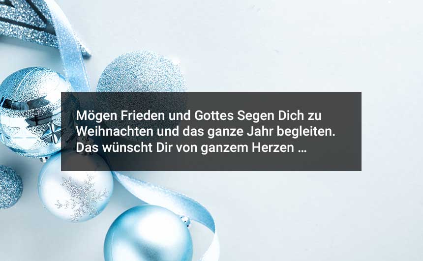 Frohe Weihnachten Nachrichten