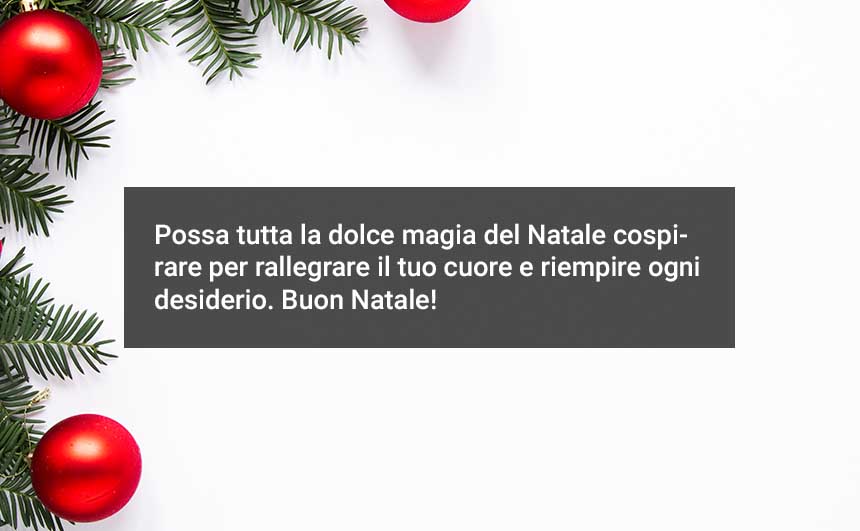 buon natale saluti