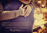 Happy Hug Day Status