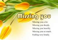 Happy Missing Day Wishes