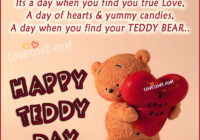 Happy Teddy Day Shayari & Poems