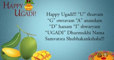Happy Ugadi Status