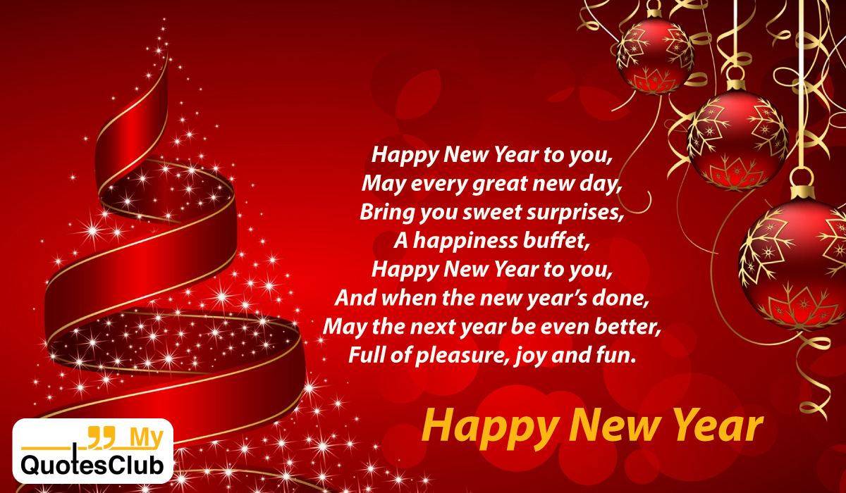 Famous Happy New Year Poems