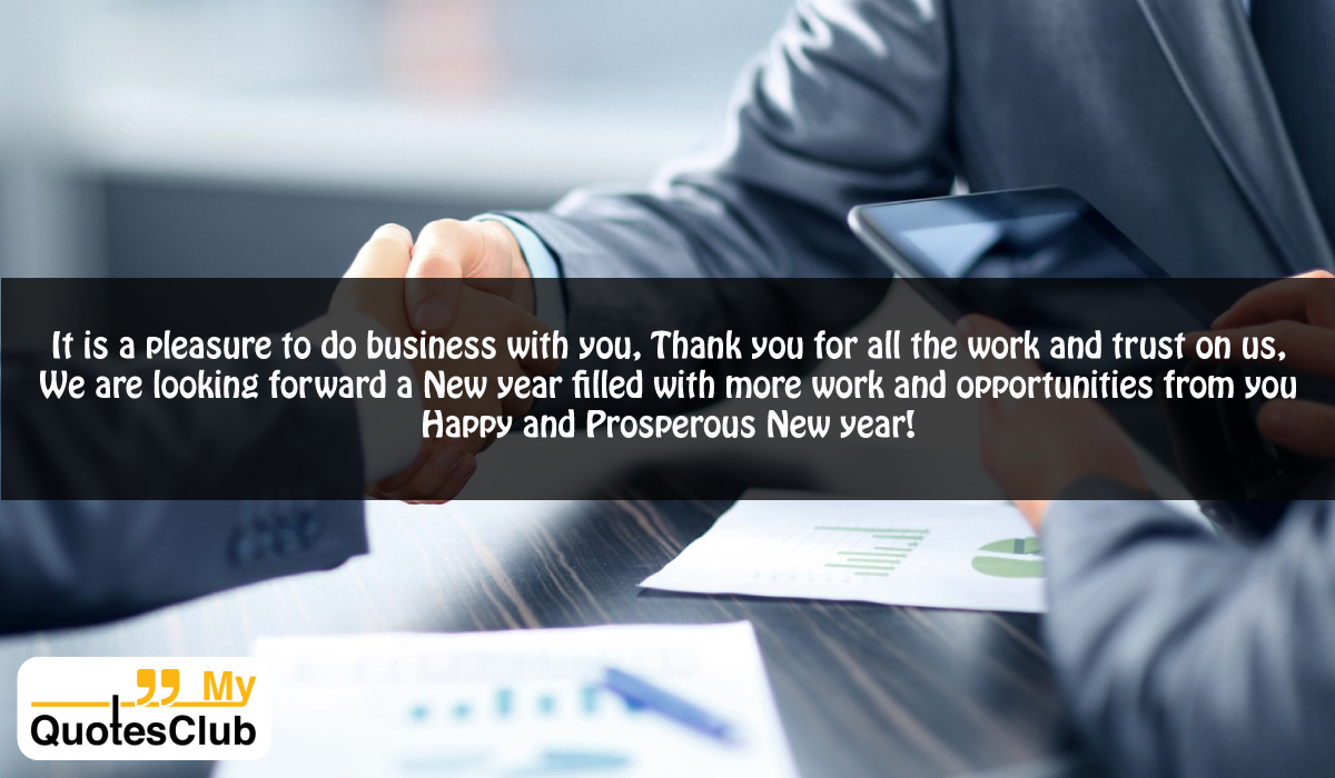 Happy New Year Wishes for Corporate