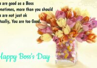 Happy Boss Day Wishes