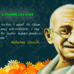 Happy Mahatma Gandhi Jayanti Wishes
